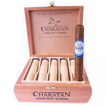 Nicaraguan Charatan Tubed Petit Coronas - Click to Enlarge