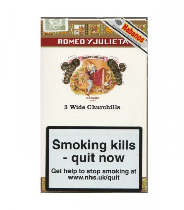Cuban Romeo y Julieta Wide Churchill Tubed - Click to Enlarge