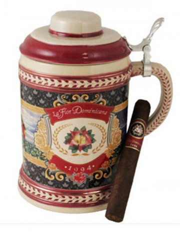 Dominican Republic La Flor Dominicana 20th Anniversary Stein - Click to Enlarge