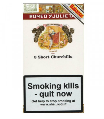 Cuban Romeo y Julieta Short Churchill Tubed - Click to Enlarge