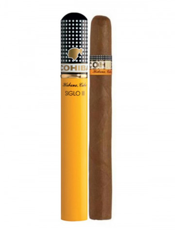 Cuban Cohiba Tubed Siglo III - Click to Enlarge