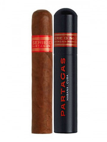 Cuban Partagas Tubed Serie D No.4 - Click to Enlarge