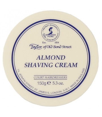 Taylor of Old Bond Street Almond Shaving Cream - Click to Enlarge
