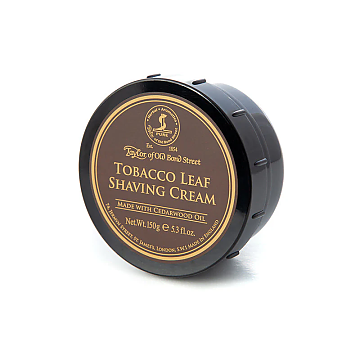 Taylor of Old Bond Street Tobacco Leaf Shaving Cream - Click to Enlarge