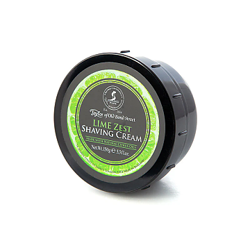 Taylor of Old Bond Street Lime Zest Shaving Cream - Click to Enlarge