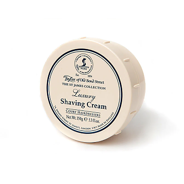 Taylor of Old Bond Street St James Luxury Shaving Cream - Click to Enlarge