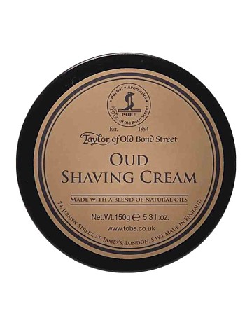 Taylor of Old Bond Street Oud Shaving Cream - Click to Enlarge
