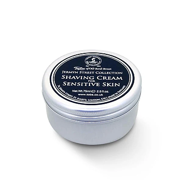 Taylor of Old Bond Street Jermyn Street Sensitive Skin Shaving Cream - Click to Enlarge